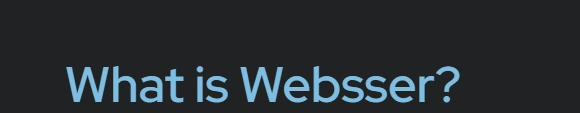 Websser