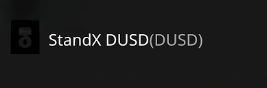 StandX DUSD