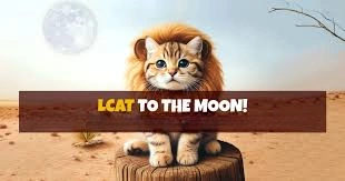 Lion Cat, LCAT, AI‑Powered Meme Token, Cosmic Vision