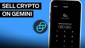 How to Sell Crypto on Gemini, Gemini, Sell Crypto