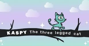 Kaspy KASPY: The Three-Legged Cat Meme Coin, KASPY, Cat Meme Coin, Meme Coin