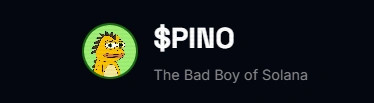 PINO PINO: The Bad Boy of Solana Meme Coin, PINO, Solana Meme Coin, Meme Coin