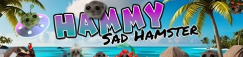 SAD HAMSTER, HAMMY, Viral Solana Meme Coin, Solana Meme Coin
