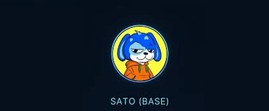 Sato The Dog, SATO, Community Meme Coin on Base Chain, Meme Coin, Base Chain