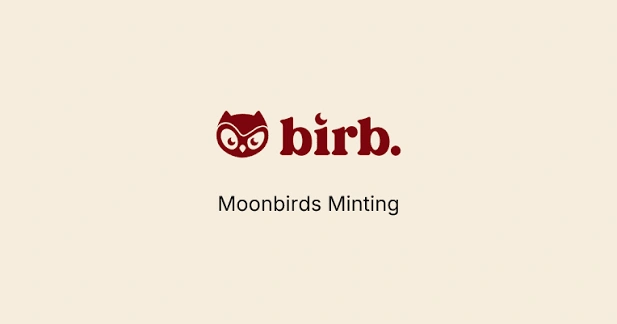 How to Mint Moonbirds, Moonbirds