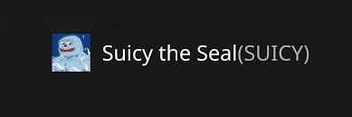 Suicy the Seal, SUICY, Meme Token on the Sui Blockchain, Meme Token, Sui Blockchain