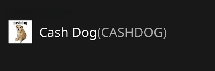 Cash Dog, CASHDOG, Meme Coin Built on Dog Culture, Meme Coin